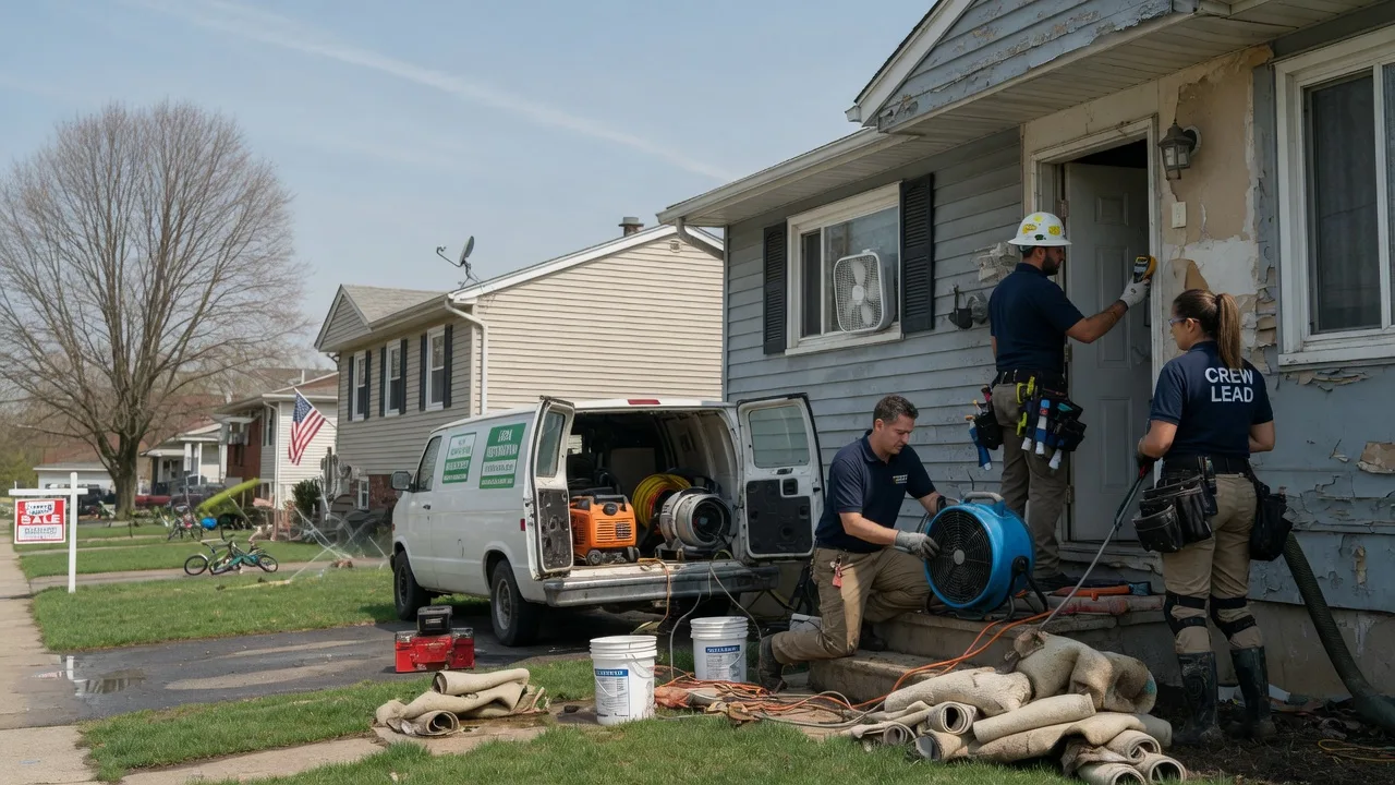 Flood Cleanup in Angels Camp, CA near me